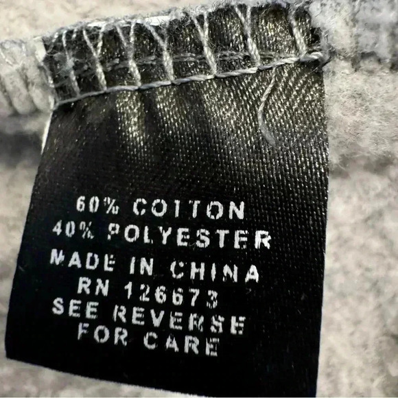 NFL Pittsburgh Steelers Youth L (14/16) Athletic Hoodie Sweatshirt Gray & Black - Picture 5 of 9